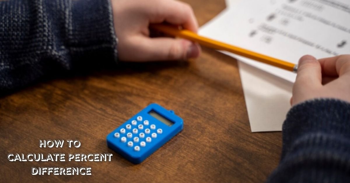 how to calculate percent difference