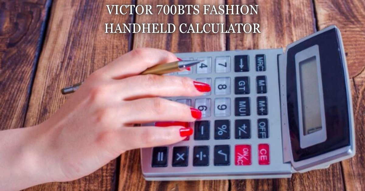 victor 700bts fashion handheld calculator